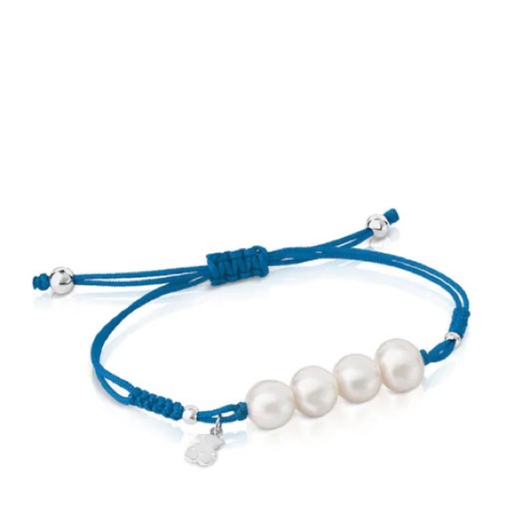 Tous cord blue bracelet RARE
